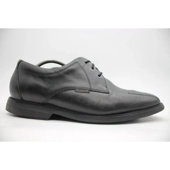 Mephisto Black Leather Bicycle Toe Laced Oxford size 12 Mephisto Bicycle Toe Lace Up Oxfords Black Leather US 12  main image 3